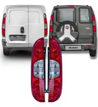 Par Lanternas Traseiras Fiat Doblô 10/21 Fiorino 14/23 Fumê