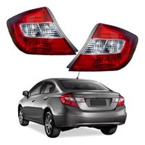 Par Lanternas Traseiras Honda Civic G9 1.8 2.0 2015 A 2016 Par Lanternas Traseiras Honda Civic G9 1.8 2.0 2015 A 2016