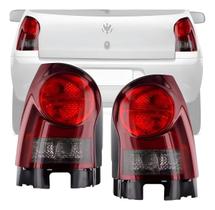 Par LanternaTraseira Fumê Gol G4 2005 a 2014 Ambos lados D+E