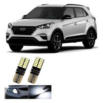 Par Led Hyundai Creta Pingo T10 T10 Branco Branco-frio