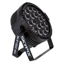 Par LED Indoor 18x18 RGBWA + UV Skypix SK-IF1822 Slim