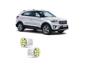 Par Led T10 Lanterna Meia Luz Posição Hyundai Creta