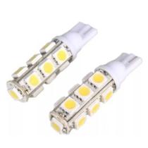 Par Leds Lâmpada Led Automotiva 13 Leds T10 12 Volts Bw Kx3