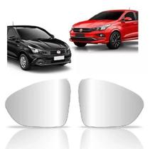 Par Lente Base Espelho Retrovisor Argo Cronos 2017 18 a 2022