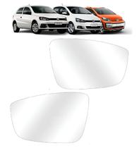 Par Lente Base Espelho Retrovisor Gol Voyage G5 Fox Up 11/14