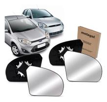 Par Lente Com Base Retrovisor Fiesta 2003 A 2014 / Ka 2008 A 2012 Original