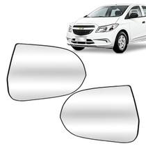 Par Lente De Retrovisor Onix/prisma 13/17 Convexo Envelopado