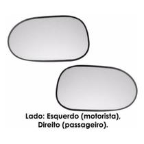 Par Lente (Espelho) Retrovisor Livina 09 10 11 12 13 14