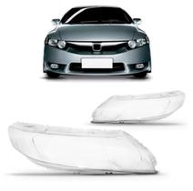 Par lente farol new civic 2007 a 2011