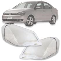 Par lente farol volkswagen polo 2007 2008 2009 2010 a 2014