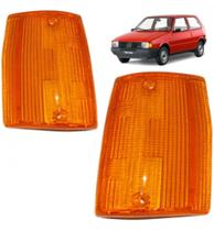 Par Lente Lanterna Seta Pisca Uno Premio Elba Fiorino 1984 A 1990 Âmbar