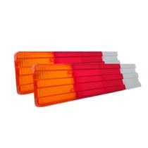 Par Lente Lanterna Traseira Mercedes 1620 1935 1938 Âmbar Lantersul Par Lente Lanterna Traseira Mercedes 1620 1935 1938 Âmbar Lantersul