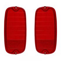Par Lente Lanterna Traseira Pick-Up C-10 C-14 64 66 72 78 82 Par Lente Lanterna Traseira Pick-Up C-10 C-14 64 66 72 78 82
