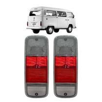 Par Lente lanterna traseira VW Kombi 1976 a 2012 Fumê Par Lente lanterna traseira VW Kombi 1976 a 2012 Fumê