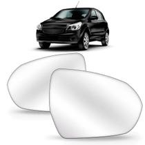 Par Lente Retrovisor Agile Montana 2012 A 2017 Com Base