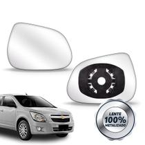 Par lente retrovisor cobalt 12/17 com base