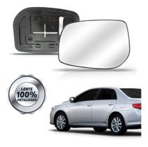 Par lente retrovisor corolla 08/11 com base Par lente retrovisor corolla 08/11 com base