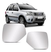 Par lente retrovisor ecosport 2003 a 2012 / ranger 2005 a 2009 c/ base