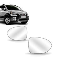 Par Lente Retrovisor Idea 2011 2012 2013 2014 2015 2016 2017 Com Base