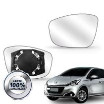 Par lente retrovisor peugeot 208 12/17 com base Par lente retrovisor peugeot 208 12/17 com base