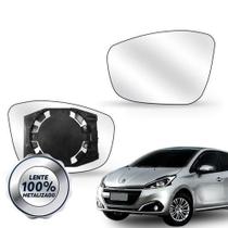 Par Lente Retrovisor Peugeot 208 Ano 12/2017 Com Base Oferta