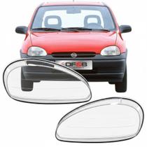Par Lente Vidro Farol Corsa Classic 00 01 02 2003 2004 2005