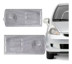 Par Lentes Da Lanterna Luz Teto Honda Fit 2004 05 06 07 2008
