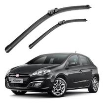 Par Limpador De Parabrisa Silicone Chuva Bravo 2010 A 2016