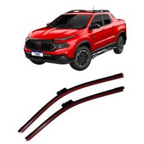 Par Limpador Palheta Parabrisa Fiat Toro Rodo 2016 a 2025