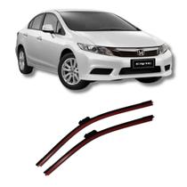 Par Limpador Palheta Rodo Parabrisa Honda Civic 2012 a 2016