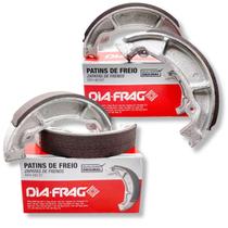 Par Lonas de Freio Crosser 150 2014 A 2017 Diafrag