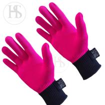 Par Luva Fluor Pink P/ Envelopamento Insufilm Profissional Par Luva Fluor Pink P/ Envelopamento Insufilm Profissional