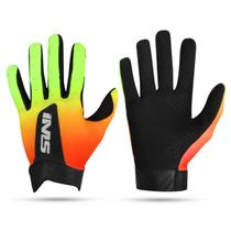 Par Luva Ims Solid Air 2025 Laranja/Flúor Trilha Enduro Motocross