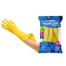Par Luva Látex Impermeavel Limpeza Domestica Resistente P - Inoven Par Luva Látex Impermeavel Limpeza Domestica Resistente P - Inoven