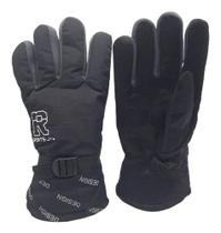 Par Luva Motoqueiro Frio Térmica Antiderrapante Preto Par Luva Motoqueiro Frio Térmica Antiderrapante Preto