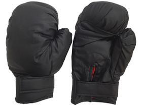 Par Luvas Boxe Muay Thai Preto Masculino Feminino