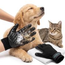 Par Luvas Tira Pelos Pet Escova Silicone Massageadora Para Cães e Gatos Magnética Macia Nano Lavável Ajustável Banho Seco Par Luvas Tira Pelos Pet Escova Silicone Massageadora Para Cães e Gatos Magnética Macia Nano Lavável Ajustável Banho Seco
