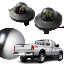 Par Luz de Placa Ford F250 1998 A 2012 Lâmpada completa lente Led Iluminação Branca lanterna traseira Xlt Td Xl Xl-l Super Duty 2011 2010 2009 2008