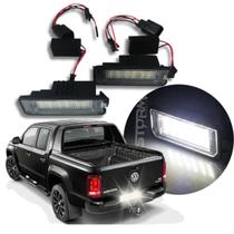 Par Luz de Placa iluminação Led VW Amarok Luz Branca Com Canceller sem erro traseira lâmpada 4motion Highline Trendline Comfortline Dark Label Se S Par Luz de Placa iluminação Led VW Amarok Luz Branca Com Canceller sem erro traseira lâmpada 4motion Highline Trendline Comfortline Dark Label Se S