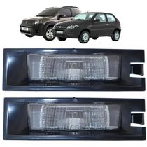 Par Luz De Placa Palio 2008 Até 2011 Uno 2011 Com Soquete