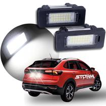 Par Luz De Placa Vw Nivus Ano 2020 A 2024 Iluminação Led Volkswagen 1.0 Highline 200 Comfortline Launch Edition Suv Novo Automatico - Motor Turbo acessórios Original