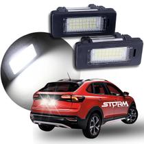 Par Luz De Placa Vw Nivus Ano 2020 A 2024 Iluminação Led Volkswagen 1.0 Highline 200 Comfortline Launch Edition Suv Novo Automatico