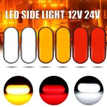 Par Luz Delimitadora Lateral LED 12V/24V - Amarelo, Branco, Vermelho