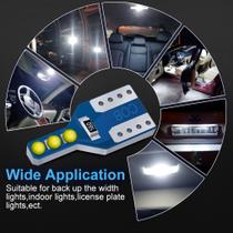 Par Luz Lâmpada 6 Leds Cree Placa Teto Mala Placa