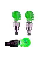 Par Luz LED verde Speedwav Skull para válvula de pneu Par Luz LED verde Speedwav Skull para válvula de pneu