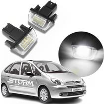 Par luz placa led lanterna Citroen Xsara Picasso 2006 a 2012 lâmpada Glx Exclusive Gl Etoile 2.0 1.6 2011 2010 2009 2008 2007