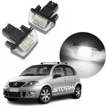 Par luz placa led lanterna para Citroen C3 2003 a 2012 lâmpada completa lente Exclusive GLX XTR Solaris Flex X-t 1.6 1.4 Origine