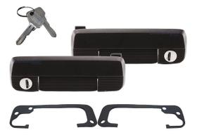 Par Maçaneta Externa Fiat 147 Europa Spazio Panorama Preta