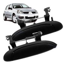 Par Maçaneta Externa Porta Clio Logan 2000 a 2012 Par Maçaneta Externa Porta Clio Logan 2000 a 2012