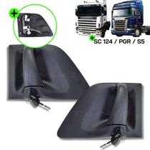 Par Maçaneta Externa Porta Compatível Scania 124 / PGR / S5